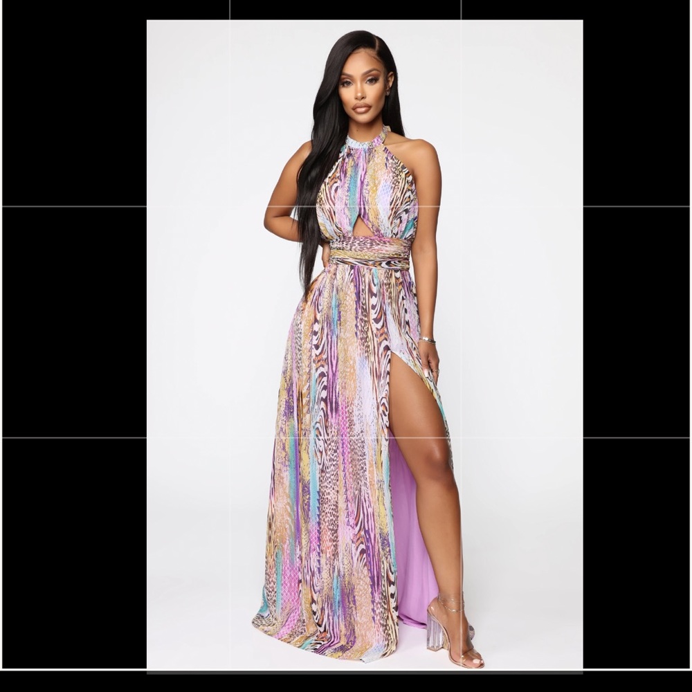 Fashion nova infinite love lace maxi dress